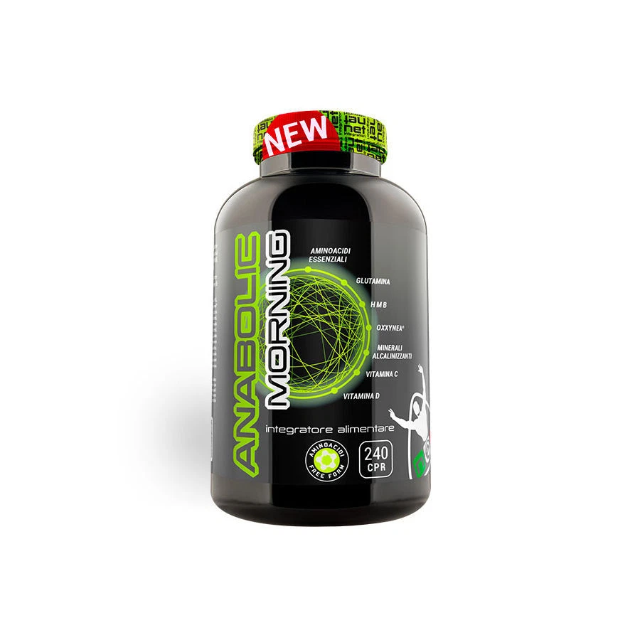 NET INTEGRATORI NET ANABOLIC MORNING integratore alimentare con amminoacidi essenziali