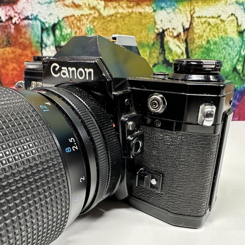 Black Canon AE-1 SLR 35mm Film Manual Camera Clean Untested Photos Vintage Rare - Picture 5 of 24