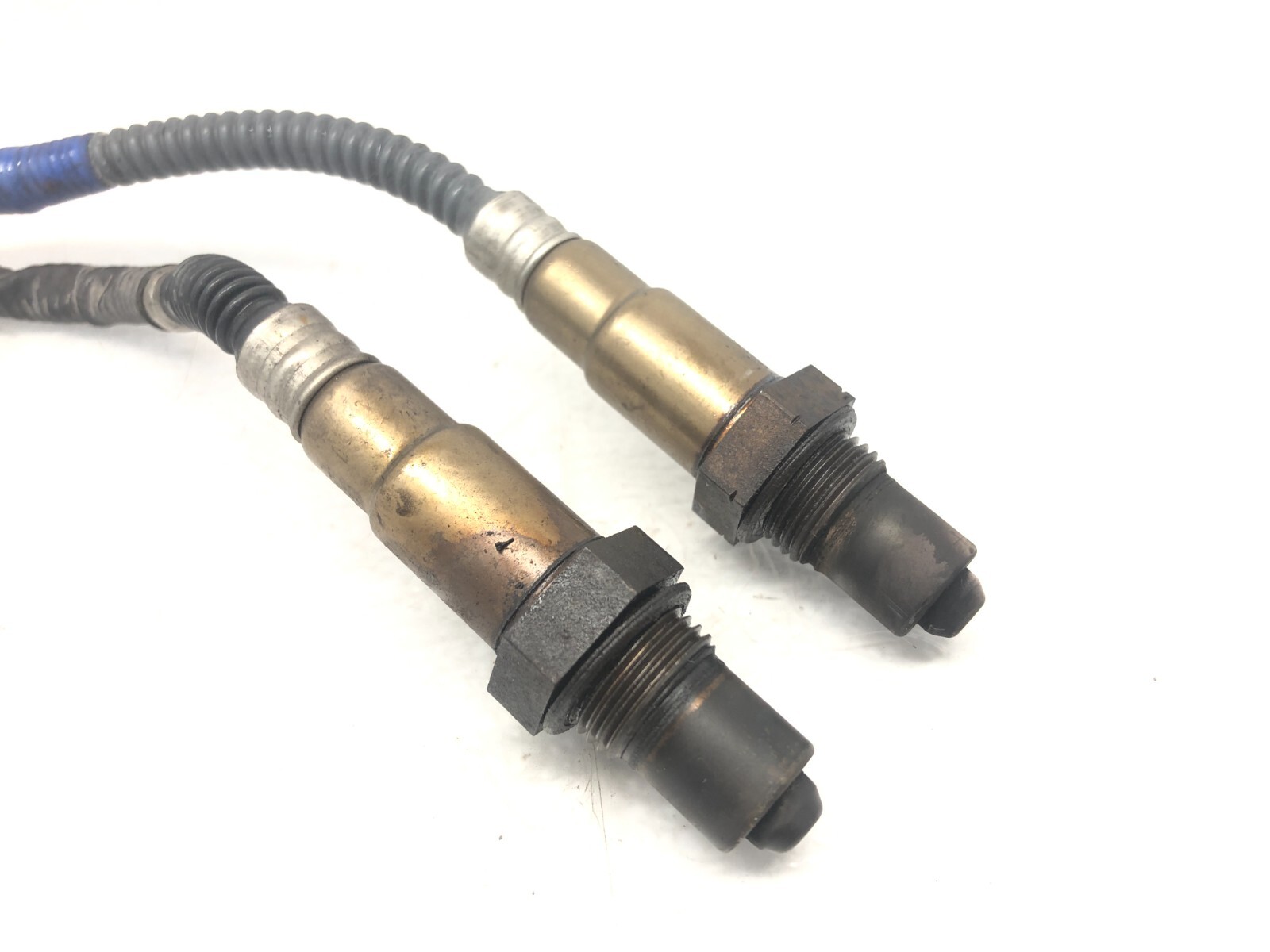 2014-2020 MASERATI QUATTROPORTE 3.0L LEFT DRIVER FRONT O2 OXYGEN SENSOR X2 OEM