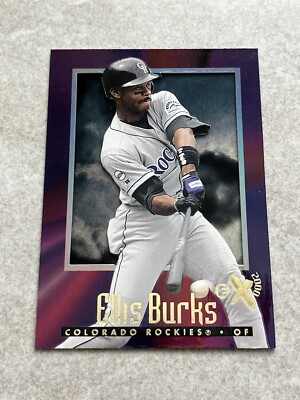 1997 Fleer Skybox EX 2000 #68 Ellis Burks MLB Colorado Rockies
