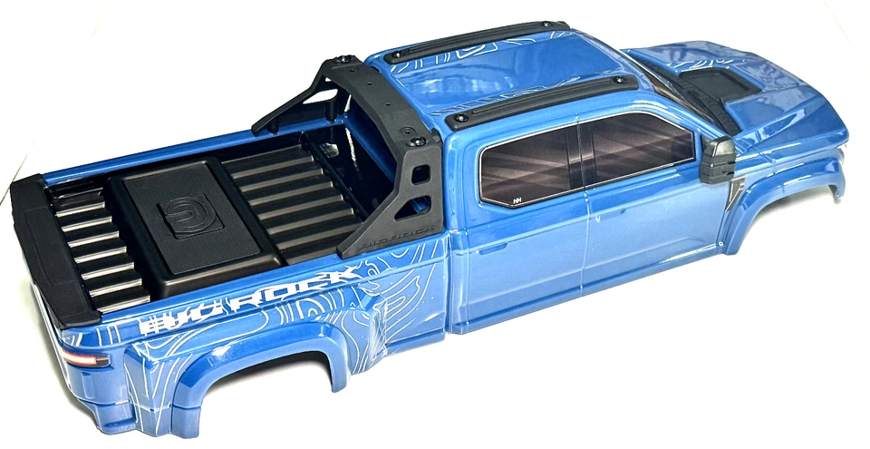 BIG ROCK CREW 4X4 223S Cab Clipless Painted Trimmed Body Matte BLUE ARA4312V4 - Image 2 of 4