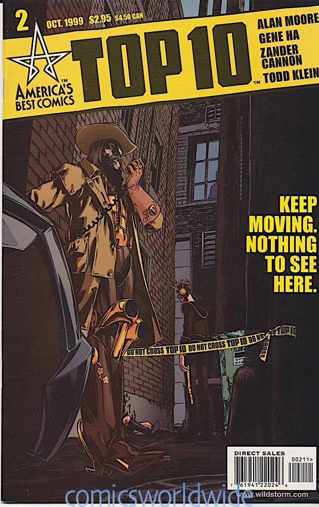 トップ10 (AMERICA’S BEST COMICS) #2 Top 10 Book 2 TPB Alan Moore & Gene Ha ABC America's Best