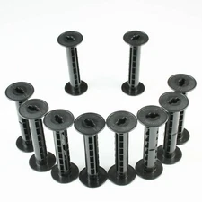 Lot of 10 Spools - Empty Fuji Fujifilm 120 Easy Loading Take-Up Spool Respooling