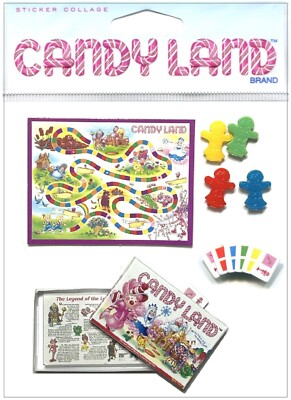 Candy Land, 3D scrapbook stickers - Jolees Boutique SPJG005