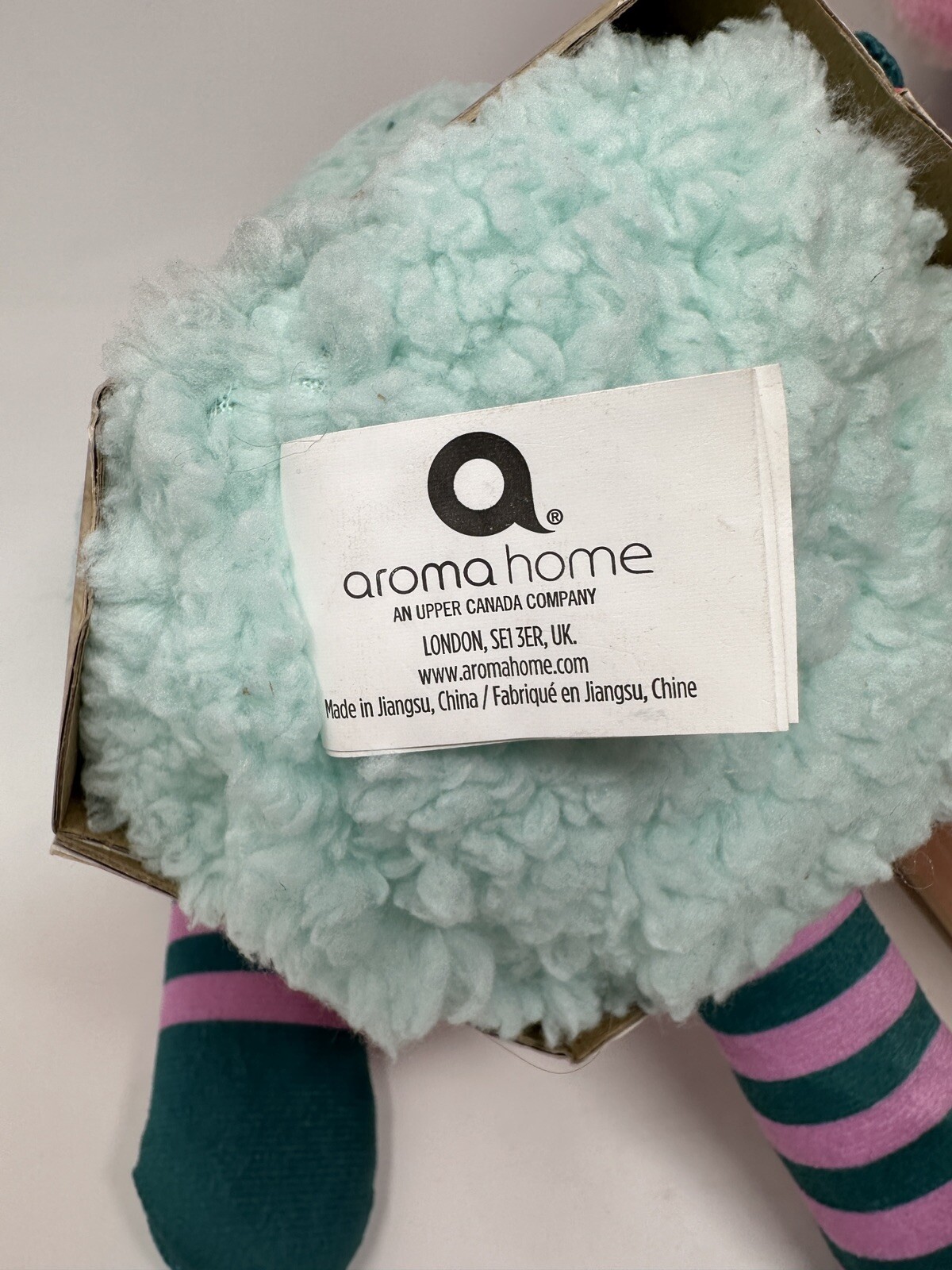 Aroma Home Microwavable Monster Hug Snug Green Plush Lavender Warm Kids