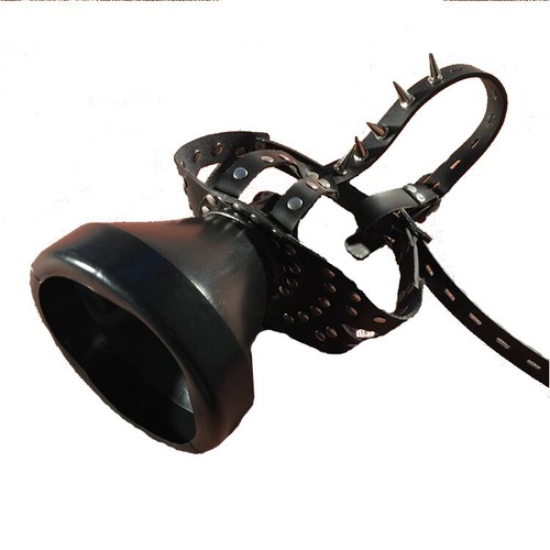 PU Leather Belt Set Mouth gag Plug mask With Plastic Funnel | eBay
