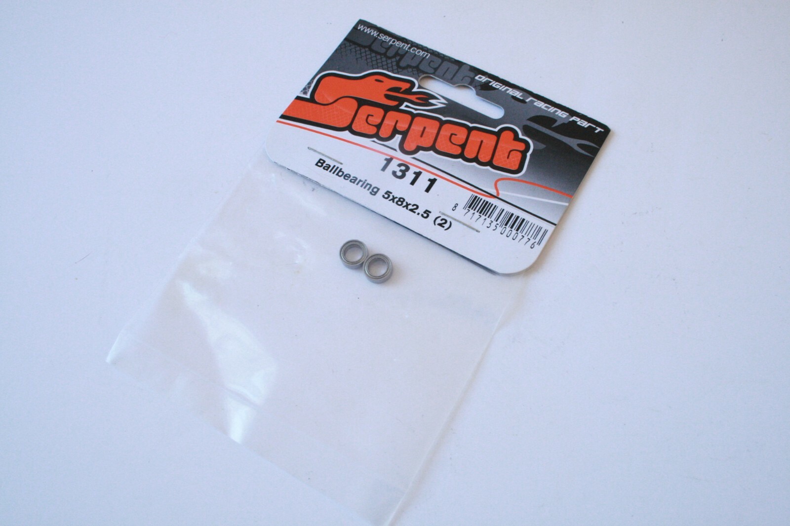 Serpent 5x8x2.5mm Ball Bearings (2) - 1311