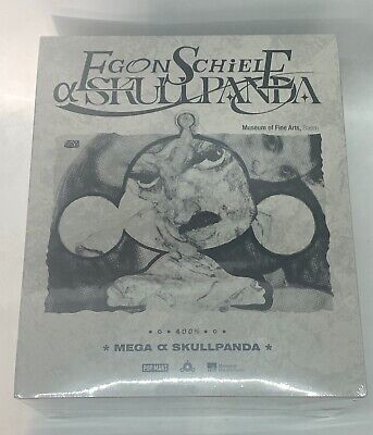 POP MART MEGA α SKULLPANDA 400% Egon Schiele Collectible Art POP MART MEGA α SKULLPANDA 400% Egon Schiele Collectible Art