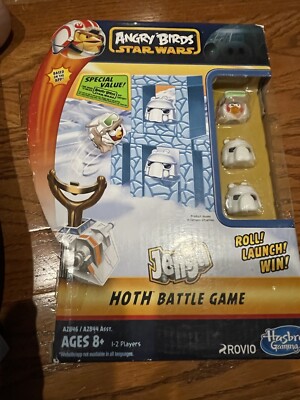 Angry Birds Star Wars Jenga Hoth Battle Game Hasbro Gaming Rovio New