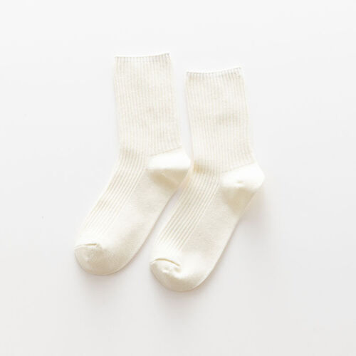 6 pares de calcetines informales atléticos estéticos térmicos de algodón para mujer niña - Imagen 10 de 15