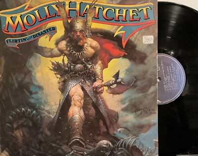 Molly Hatchet - Flirtin' With Disaster LP 1979 Epic   EPC 83791 [Greece] VG+/VG+