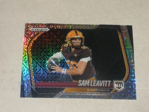 2025 Panini Prizm Black Football Mojo Sam Leavitt #182