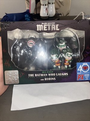 Beast Kingdom  Dark Nights Metal  The Batman Who Laughs And Robins   Ltd to 2500