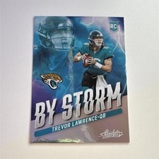 Panini 2021 Absolute By Storm Rookie Trevor Lawrence #BST-1 Jaguars NFL