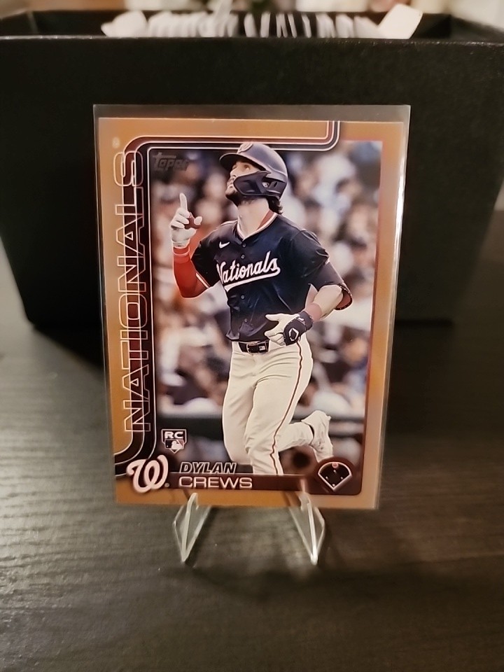 2025 Topps Series 1 - Dylan Crews #74 Gold /2025 (RC)