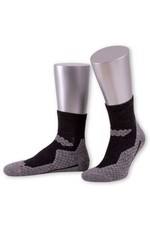 JD Funktionssocken All Season anthrazit blau Coolmax Merino Outdoor/Trekking