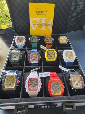 Invicta Racing Limited Edition Champion Collector Set Multicolor Rubber Band