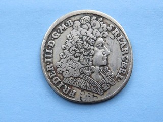 2/3 Taler Brandenburg Preussen 1692 Silber 17 25 Gramm Original SS