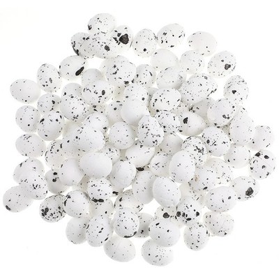  100 PCs Ostern Vogel Eier künstliche Vogel Eggs Models Requisiten