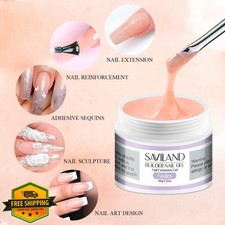 Saviland Builder Gel Kit Nudes Nail Extension Gel Brush Forms