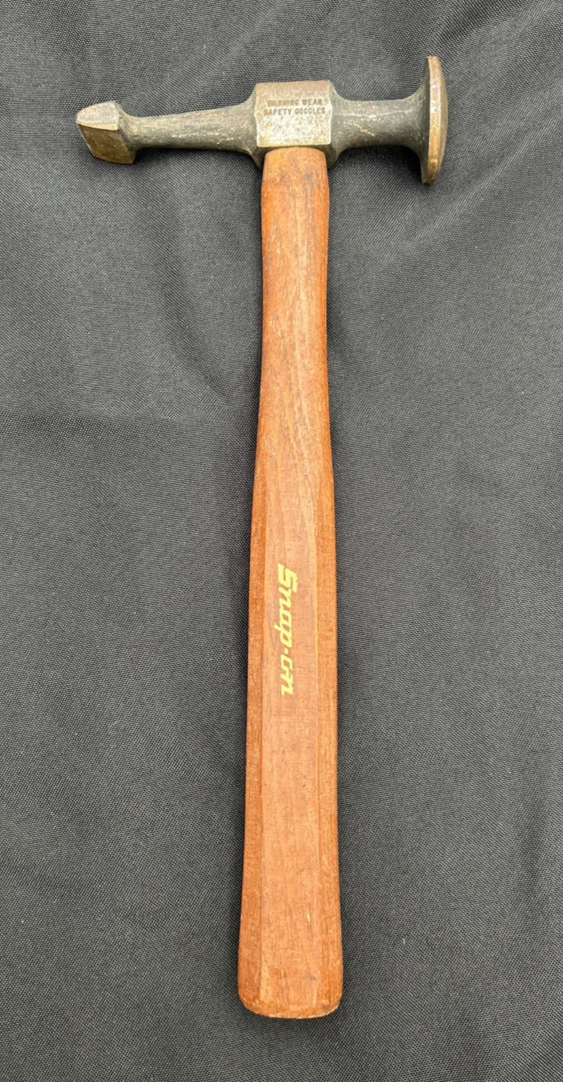Snap-On Tools USA BF618 Auto Body Sheet Metal Hammer w Wood Handle