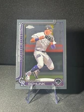 2025 Topps Chrome - Aaron Schunk #238 (RC) Rookie Colorado Rockies MLB