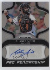 2019 Panini Prizm Pro Penmanship Chance Sisco #PP-CS Auto 5w7