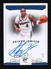 2017 Panini National Treasures Signatures Emerald 3/5 Antawn Jamison Auto 0fo5