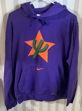 Phoenix Suns NBA City Edition Purple Sweatshirt. Mens L. Excellent Condition