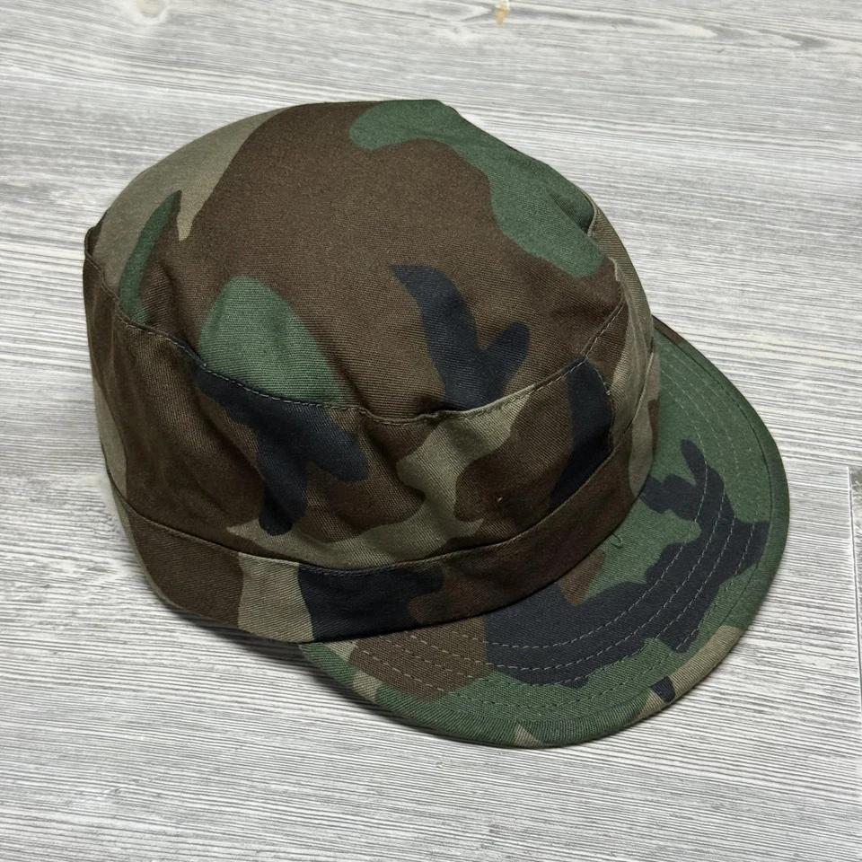 Gorra Propper Patrol 1995 vintage mediana camuflaje bosque BDU USGI 8405-01-246-4183 Foto 3 de 4