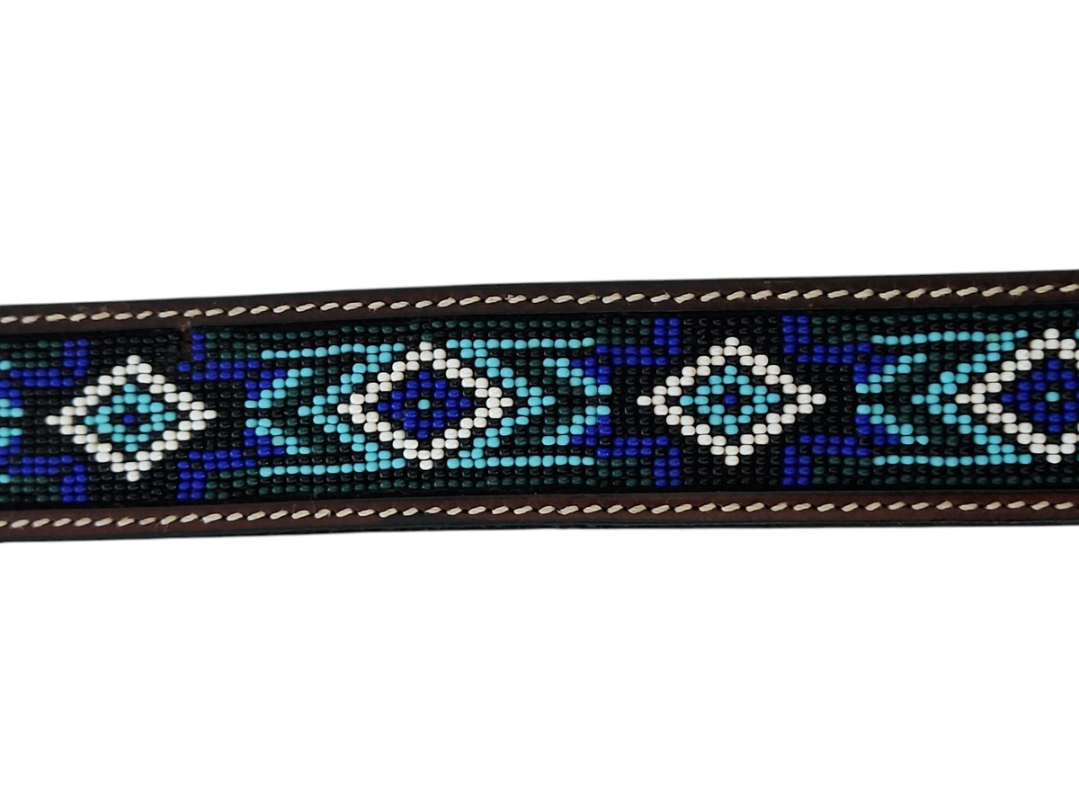 Twisted X XIBB101 Western Beaded Leather Belt Size 44 – Hand 