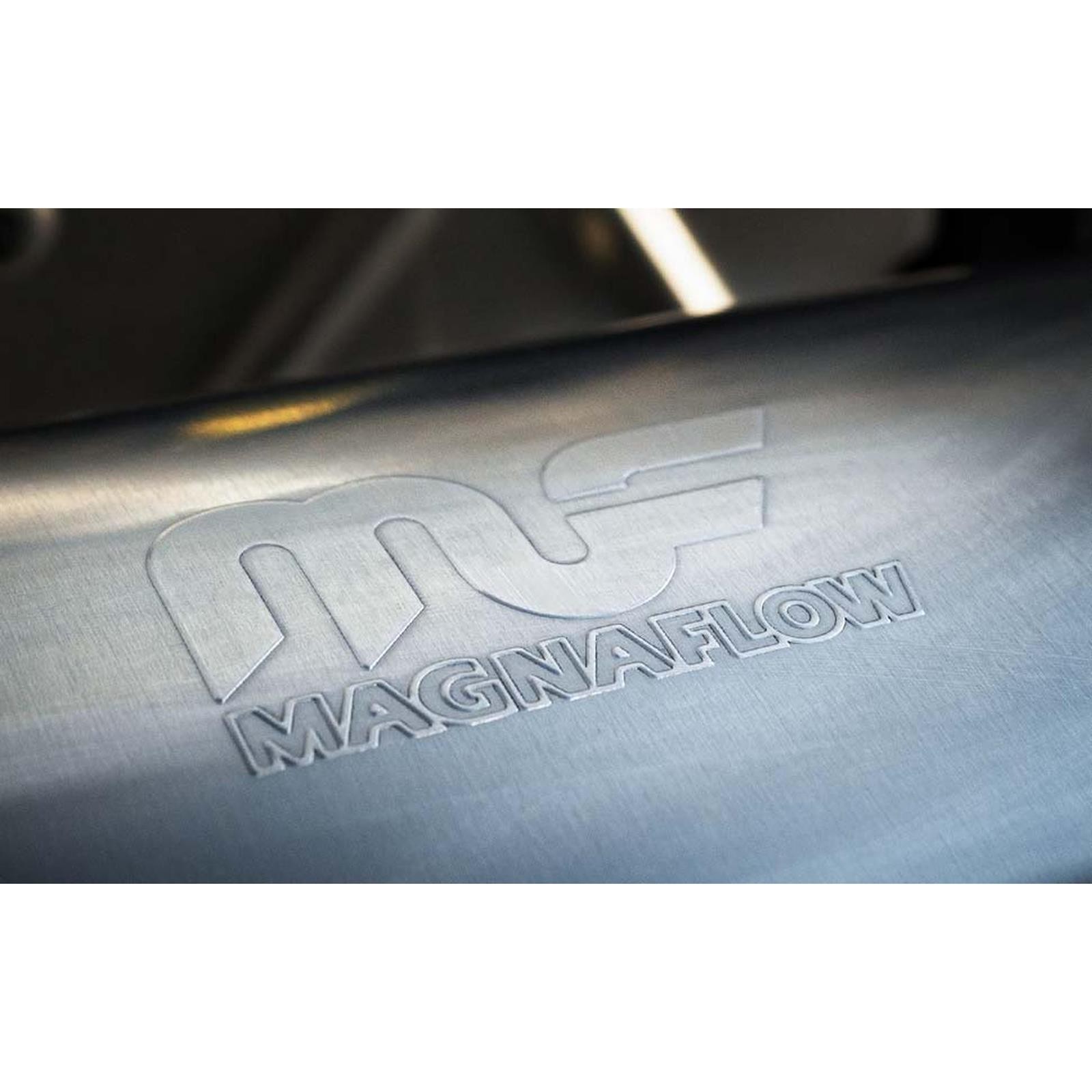 MagnaFlow 14236 5x8 Inch Oval Offset/Offset Stainless Muffler