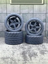 1/16 Scale Resin Super Wide 3D Printed Wheel Set