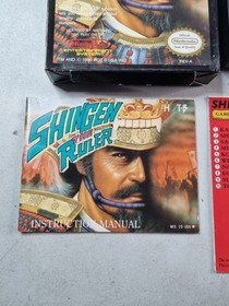 Shingen The Ruler (Nintendo NES) Complete in Box w/ Map CIB 