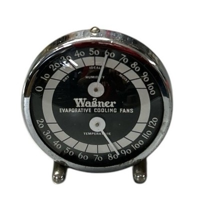 Antique Airmeter 1938 Temperature Humidity Gauge Humidity is High