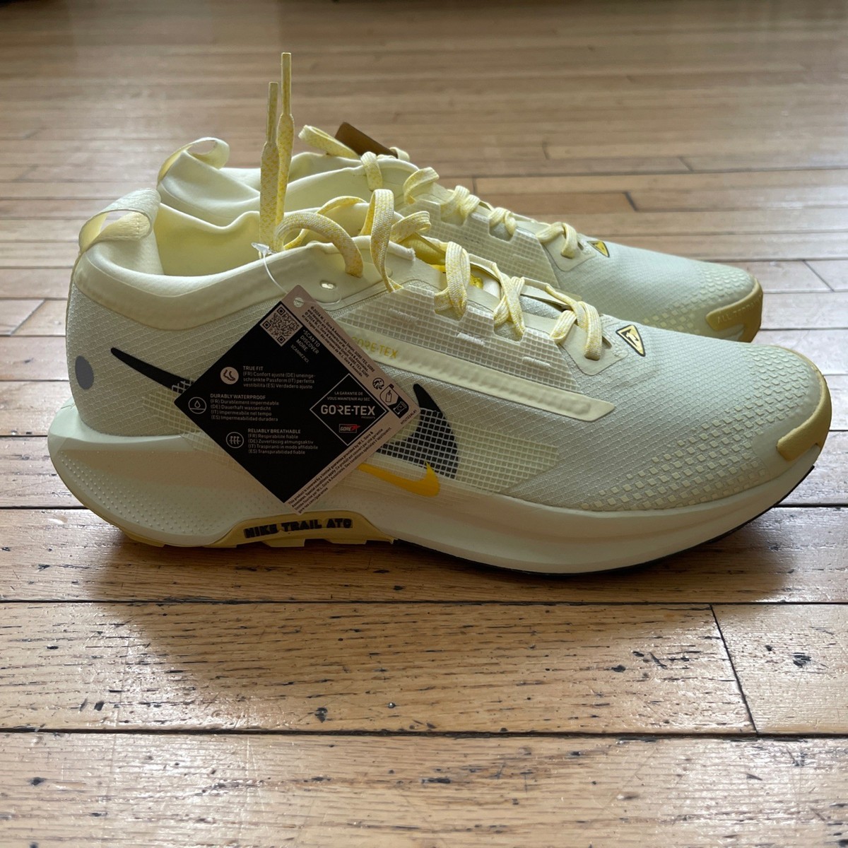 Nike React Pegasus Trail 5 Gore-Tex Shoes Yellow FQ0908-700  display picture 1