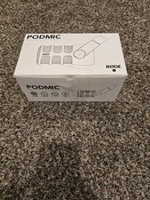 Rode PodMic Dynamic Podcasting Microphone with Mic Mounting Bracket