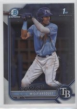 2022 Bowman Chrome Prospects Willy Vasquez #BCP-195 0vd8