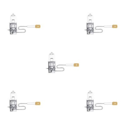 5 Glühlampen H3 12V 55W PK22s einfach tauschbar OSRAM ORIGINAL passend für PKW