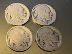 Indian Head Buffalo Nickel-total 4  (No Year)