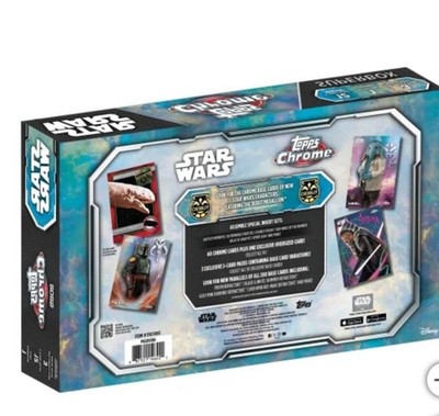 Topps Chrome Star Wars Super Box 2025 Costco Exclusive Trading