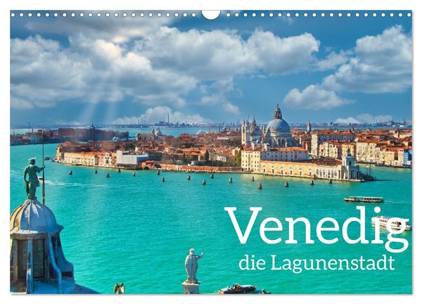 "Calendar 2027 · US Version · Venice - The Lagoon City (Wall Calendar 2027 17\" ×"-image