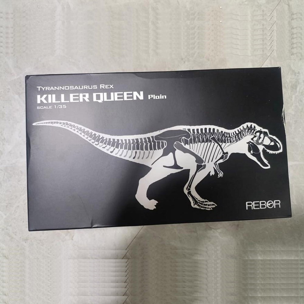 REBOR Tyrannosaurus rex KILLER QUEEN Plain Dinosaur Statue Model Display