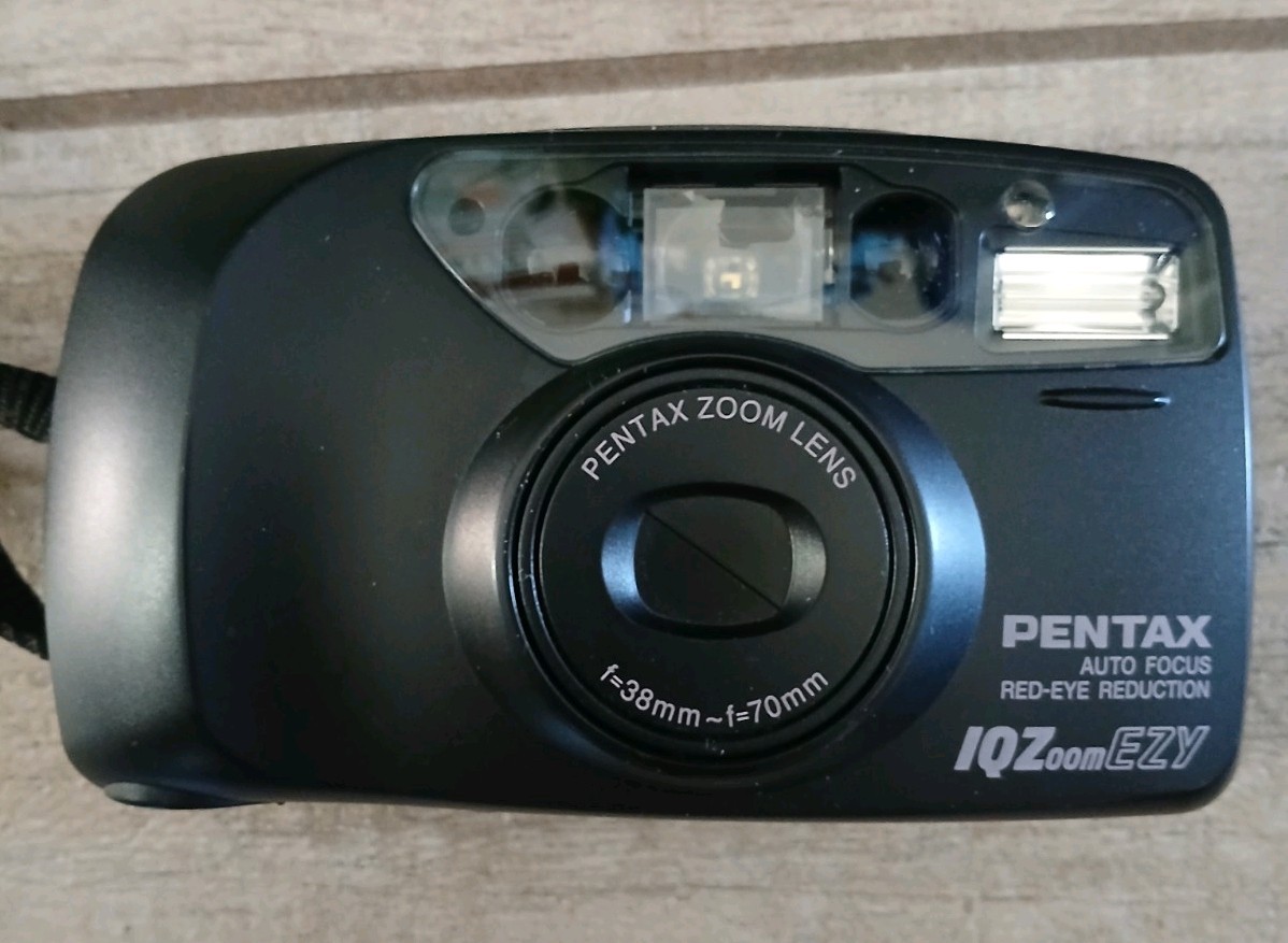Pentax IQZoom EZY-R 35mm Point Shoot Film Camera for sale online