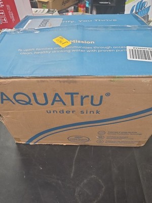AquaTru 5 Stage ATU100 Reverse Osmosis Filter System Under Sink Purification