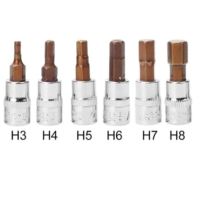 #ad #ad 1 4 Xiaofei Pressure Batch Socket Manual Bit Screwdriver Socket Hexagon $9.10