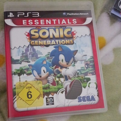 SEGA Sonic Generations Essentials PS3 PAL USK 6 inkl. Handbuch BLES-01236