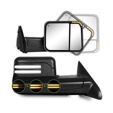 Switchback Towing Mirrors for Dodge Ram 1500 2009-2018 , 2500/3500 2010-201...
