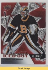 2021-22 Upper Deck Allure Iced Out Jeremy Swayman #IO-16 READ 12g7