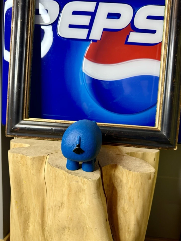 Pippo Huggies “Lines” piccolo formato - Vintage - Immagine 4 di 4